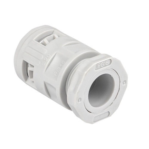 Коннектор для гофрированной трубы (20 мм) (50 шт)-Plast | код  kn-t-20 | EKF